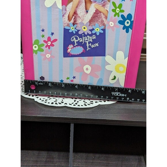 Vintage 1990s BARBIE pink plastic pajama party carrying case - Picture 11 of 12